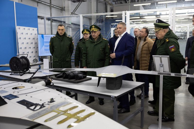 Russia's military drone production ramping up, says defence minister