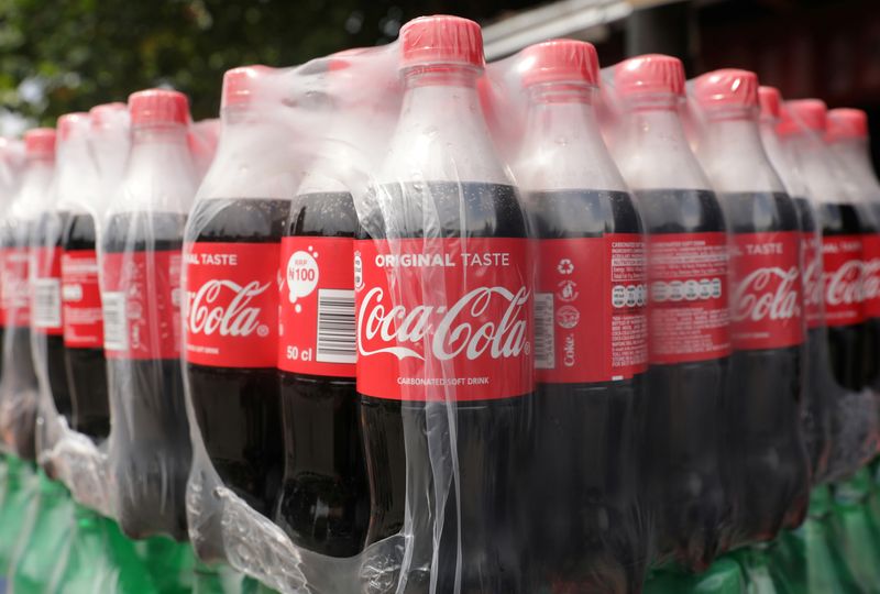 &copy; Reuters. Photo des bouteilles de Coca-Cola. /Photo prise le 5 novembre 2019 à Lagos, Nigeria/REUTERS/Temilade Adelaja