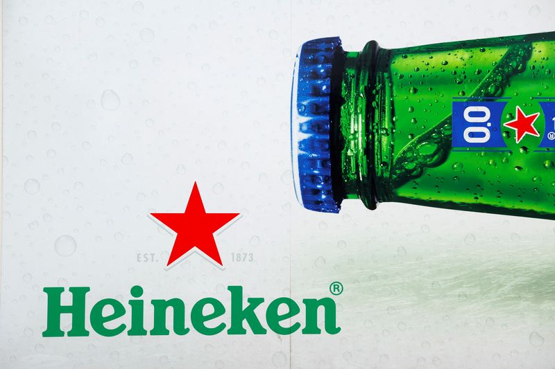 Heineken shares slide on 2024 outlook