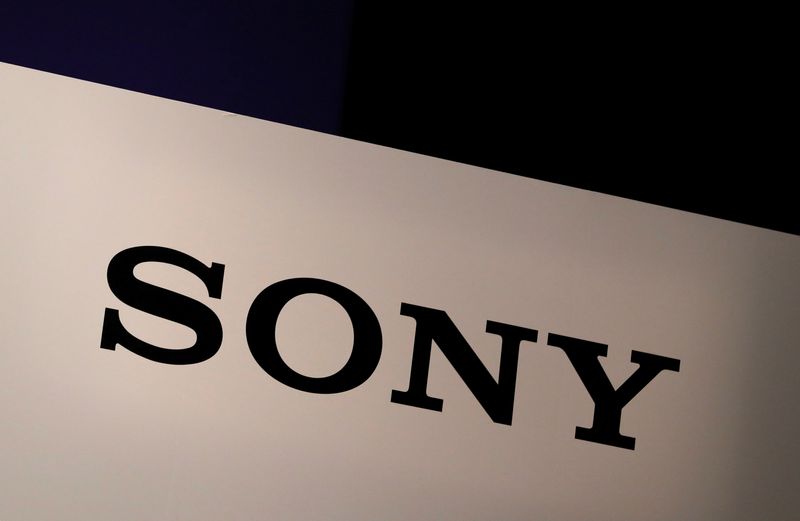 &copy; Reuters. Le logo Sony. /Photo prise le 1er novembre 2017/REUTERS/Kim Kyung-Hoon