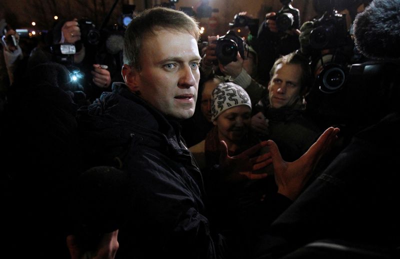 &copy; Reuters. Alexei Navalny em Moscou
 21/12/2011    REUTERS/Denis Sinyakov