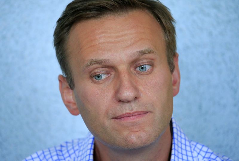 &copy; Reuters. L'opposant russe Alexeï Navalny lors d'une audience à Moscou. /Photo d'archives/REUTERS/Tatyana Makeyeva