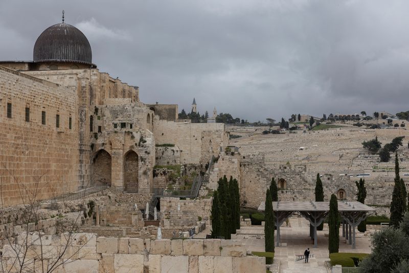 &copy; Reuters. Mosquée Al-Aqsa à Jérusalem. /Photo prise le 3 janvier 2024/REUTERS/Clodagh Kilcoyne