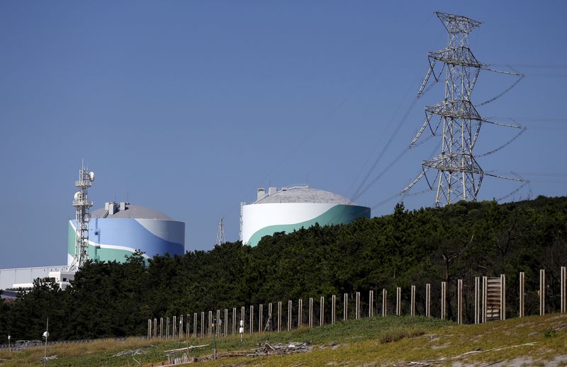 &copy; Reuters. Kyushu Electric Power's Sendai nuclear power station is seen in Satsumasendai, Kagoshima prefecture, Japan, August 8, 2015. Japanese utility Kyushu Electric Power said on August 17 that it was monitoring activity at a volcano near its Sendai nuclear plant