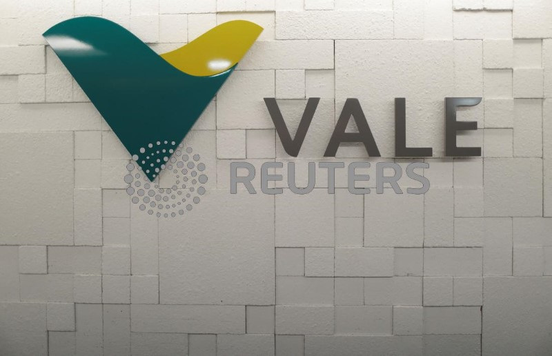 &copy; Reuters. Logo da Vale fotografado no Rio de Janeiro
07/08/2017
REUTERS/Ricardo Moraes
