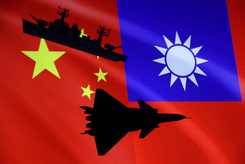 &copy; Reuters. 　２月２１日、台湾国防部（国防省）は、中国大陸に近い離島への兵力配備を強化しておらず、台湾周辺の軍事情勢にも異常はないと明らかにした。２０２２年撮影（２０２４年　ロイター