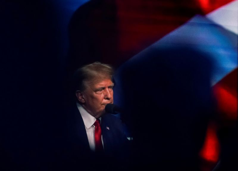 Trump portrays 2024 race as a Christian battle, akin to D-Day