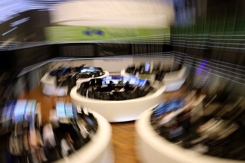 &copy; Reuters. صورة لبورصة فرانكفورت في صورة من أرشيف رويترز 