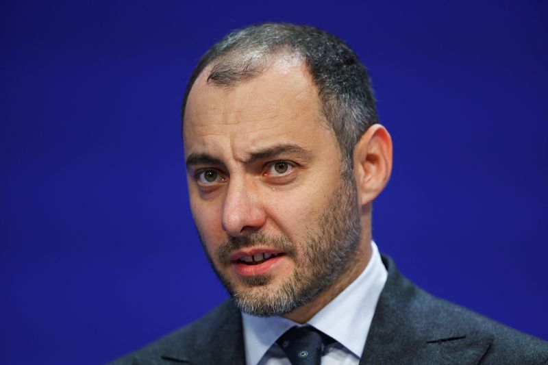 &copy; Reuters. Vice-premiê da Ucrânia, Oleksandr Kubrakov, durante conferência, em Londres, Reino Unido
21/06/2023
REUTERS/Hannah McKay