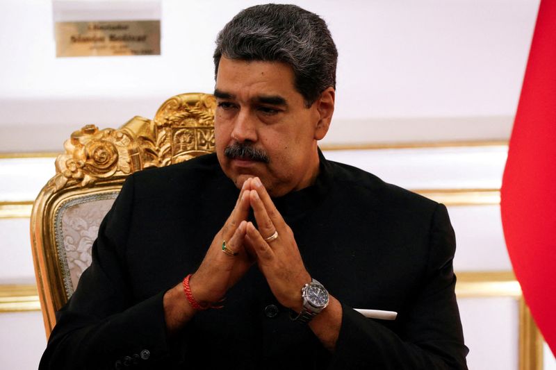 &copy; Reuters. Presidente da Venezuela Nicolás Maduro em Caracas
 20/2/2024    REUTERS/Leonardo Fernandez Viloria