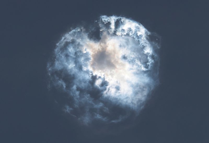 &copy; Reuters. FILE PHOTO: A Super Heavy booster explodes, as SpaceX's next-generation Starship spacecraft atop its powerful Super Heavy rocket lifts off from the company's Boca Chica launchpad on an uncrewed test flight, near Brownsville, Texas, U.S. November 18, 2023.