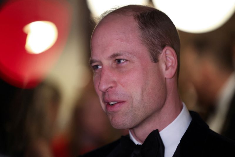 &copy; Reuters. Príncipe William em Londres
 7/2/2024  Daniel Leal/Pool via REUTERS