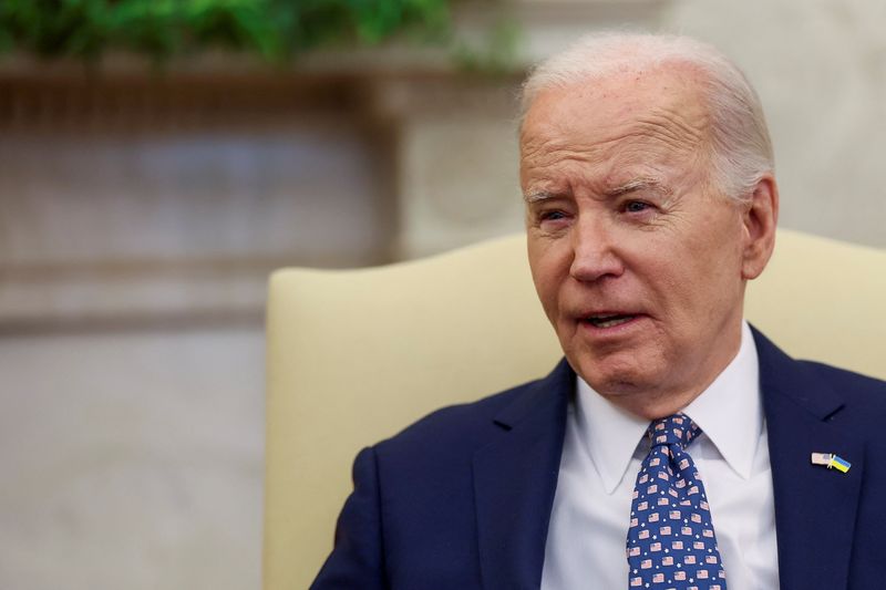 &copy; Reuters. Presidente dos EUA Joe Biden em Washington
 27/2/2024    REUTERS/Leah Millis