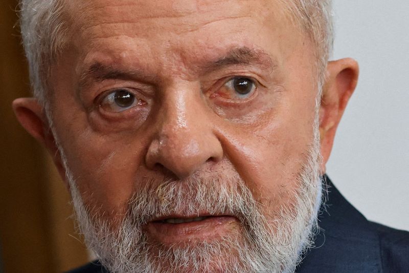 &copy; Reuters. Presidente Luiz Inácio Lula da Silva em Brasília
21/02/2024
REUTERS/Adriano Machado