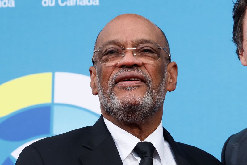 &copy; Reuters. FILE PHOTO: Haiti's Prime Minister Ariel Henry attends the Canada-CARICOM Summit in Ottawa, Ontario, Canada October 18, 2023. REUTERS/Blair Gable/File Photo