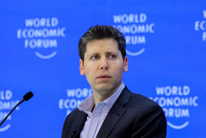&copy; Reuters. FILE PHOTO: Sam Altman, CEO of OpenAI, attends the 54th annual meeting of the World Economic Forum, in Davos, Switzerland, January 18, 2024. REUTERS/Denis Balibouse/File Photo