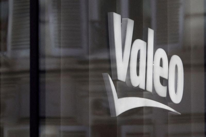 &copy; Reuters. Logo de Valeo. /Photo prise le 20 février 2023/REUTERS/Sarah Meyssonnier