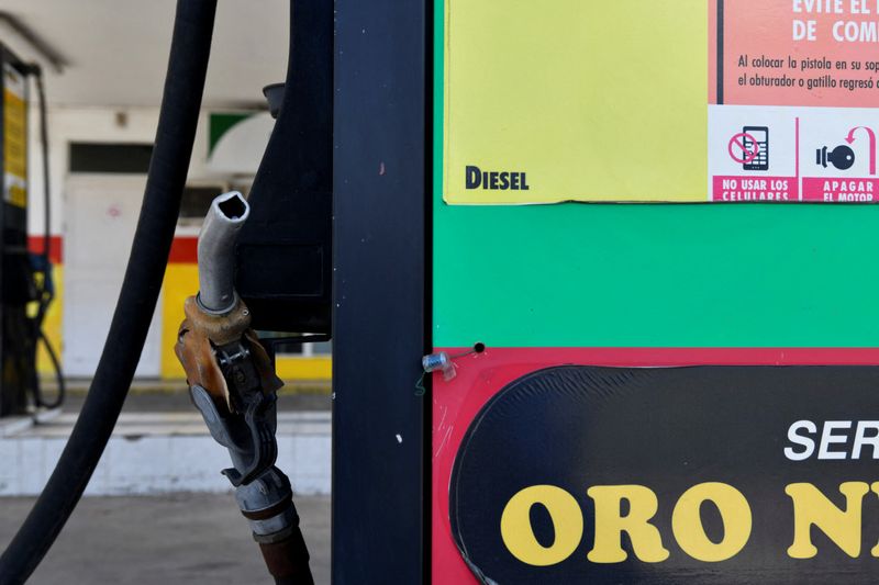 &copy; Reuters. FILE PHOTO: A pump is pictured at a petrol station, in Havana, Cuba, February 11, 2024. REUTERS/Norlys Perez/File photo