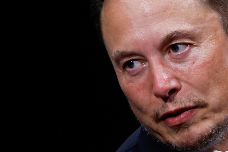 © Reuters. CEO da Tesla e proprietário do X, Elon Musk, participa de conferência em Paris
16/06/2023
REUTERS/Gonzalo Fuentes