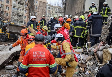 Bodies of mother and baby found as death toll from Odesa drone attack rises By Reuters