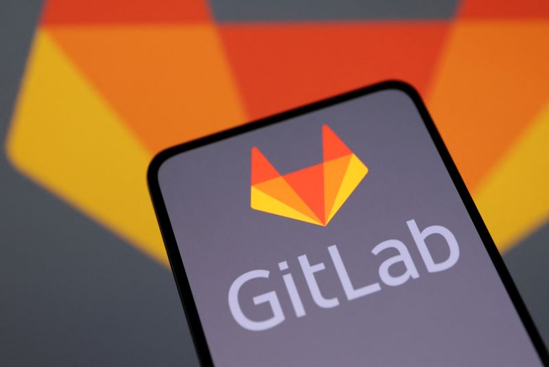 &copy; Reuters. GitLab Inc logo is seen in this illustration taken June 6, 2023. REUTERS/Dado Ruvic/Illustration/File Photo