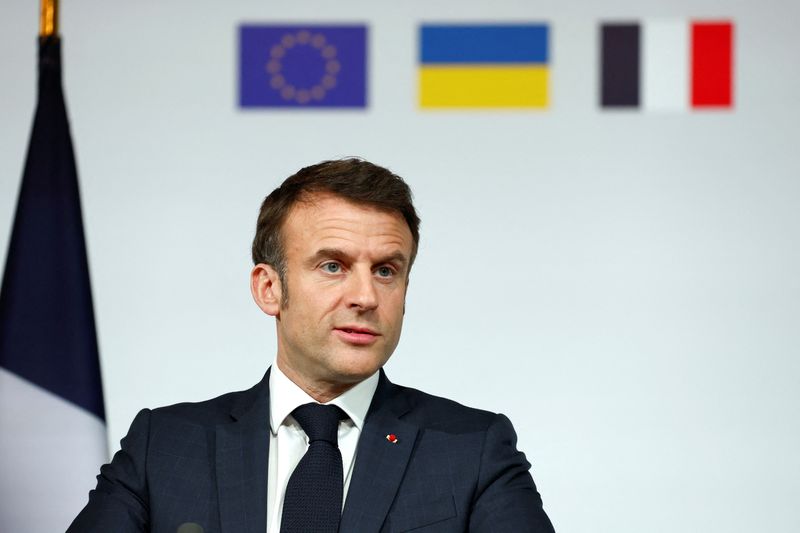 &copy; Reuters. 　３月５日、フランス政府は、ウクライナの主な同盟諸国の外相と国防相、および北大西洋条約機構（ＮＡＴＯ）のストルテンベルグ事務総長、欧州連合（ＥＵ）のボレル外交安全保障上級