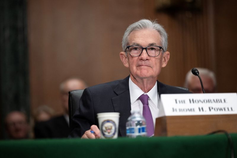 &copy; Reuters. Federal Reserve Chair Jerome Powell testifies before a Senate Banking, Housing, and Urban Affairs Committee hearing on Capitol Hill in Washington, U.S., March 7, 2024. REUTERS/Tom Brenner