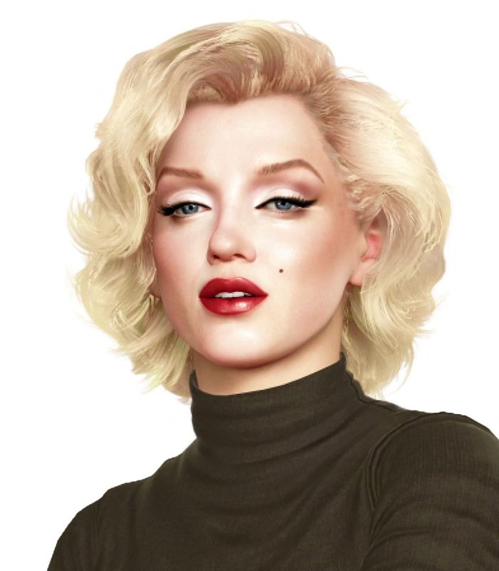 &copy; Reuters. Imagen de una Marilyn Monroe generada por IA 
  Soul Machines/Handout via REUTERS