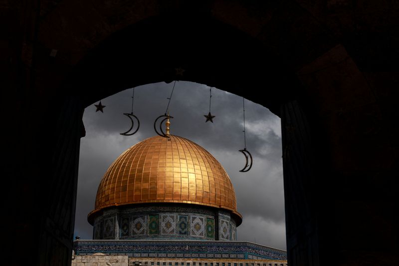 &copy; Reuters. La mosquée al-Aqsa, dans la vieille ville de Jérusalem. /Photo prise le 7 mars 2024/REUTERS/Ammar Awad
