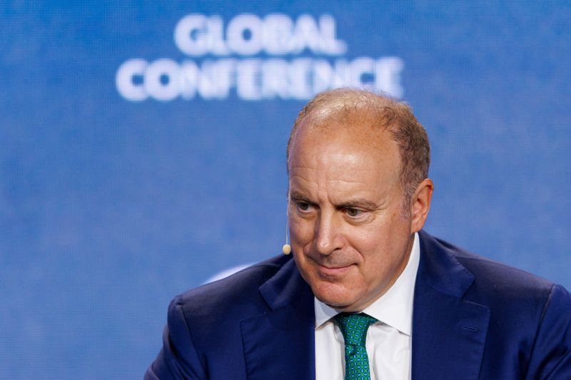 &copy; Reuters. Steven Tananbaum, Founder, Managing Partner and Chief Investment Officer, GoldenTree Asset Management LP speaks at the 2023 Milken Institute Global Conference in Beverly Hills, California, U.S., May 1, 2023. REUTERS/Mike Blake/File Photo