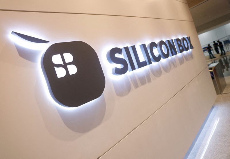 &copy; Reuters. A Silicon Box signage is pictured during the opening of their advanced semiconductor manufacturing foundry in Singapore July 20, 2023. REUTERS/Edgar Su/File Photo