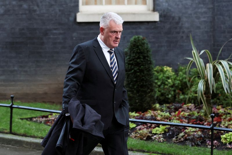 &copy; Reuters. FILE PHOTO: Deputy Chairman of the Conservative Party Lee Anderson walks at 10 Downing Street in London, Britain, December 12, 2023. REUTERS/Hannah McKay/File Photo