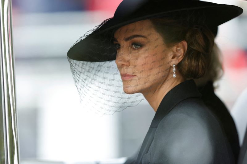 &copy; Reuters. الأميرة البريطانية كيت أميرة ويلز في لندن بصورة من أرشيف رويترز.
