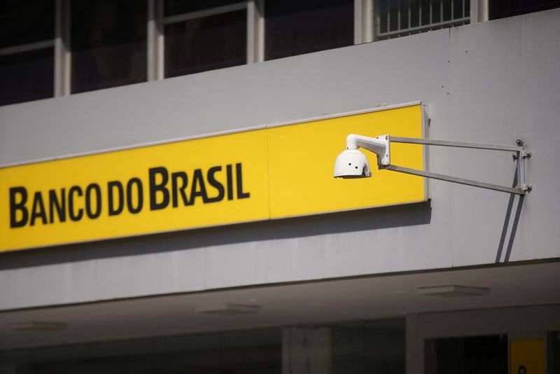 &copy; Reuters. Logo do Banco do Brasil em Uberaba
04/08/2022 REUTERS/Leonardo Benassato
