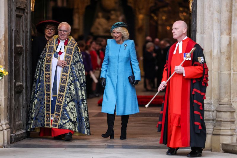 &copy; Reuters. Rainha Camilla durante cerimônia anual de comemoração da Commonwealth na Abadia de Westminster, em Londres
11/03/2024
REUTERS/Hollie Adams