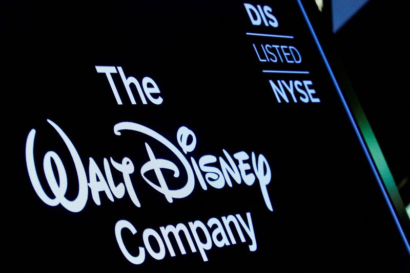 &copy; Reuters. Logo da Walt Disney Company na bolsa de Nova York, EUA
14/12/2017 REUTERS/Brendan McDermid/Arquivo