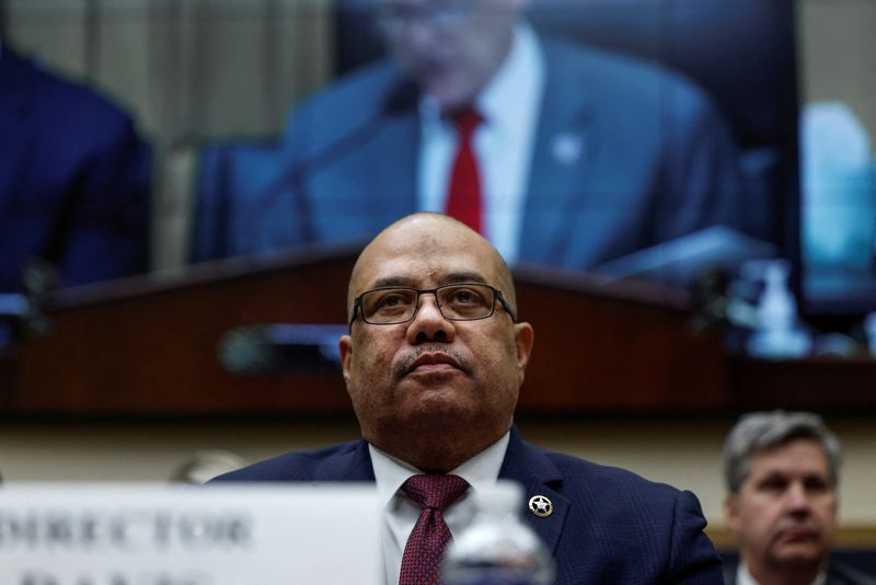 &copy; Reuters. FILE PHOTO: U.S. Marshals Service Director Ron Davis testifies during a House Judiciary Crime and Federal Government Surveillance Subcommittee hearing on oversight of the U.S. Marshals Service on Capitol Hill in Washington, U.S., February 14, 2024. REUTER