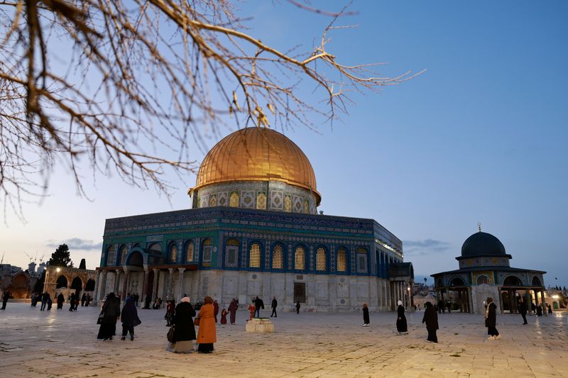 &copy; Reuters. La mosquée Al-Aqsa à Jérusalem. /Photo prise le 10 mars 2024/REUTERS/Ammar Awad