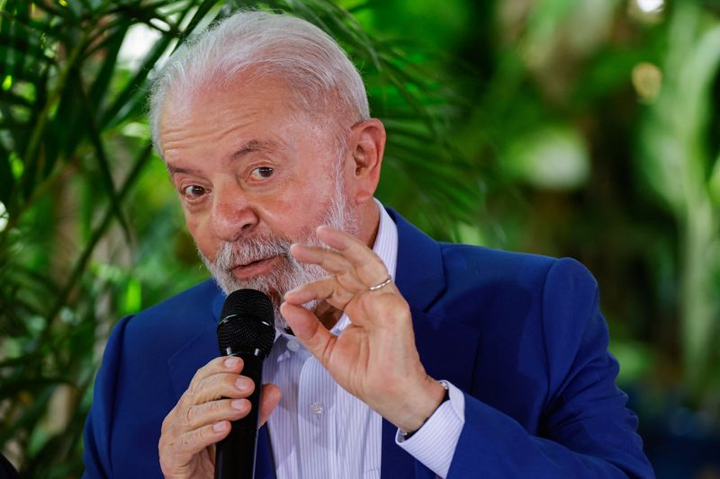 © Reuters. Presidente Luiz Inácio Lula da Silva em Brasília
08/03/2024
REUTERS/Ueslei Marcelino