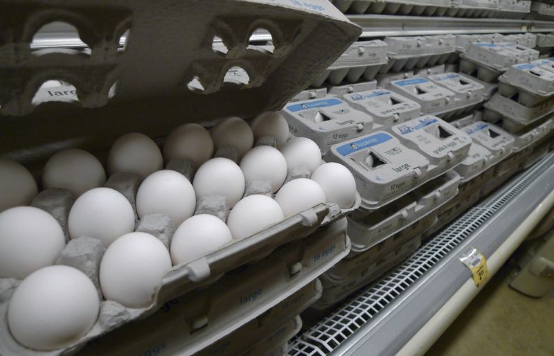 &copy; Reuters. Ovos em supermercado de Washington
23/08/2010 REUTERS/Jason Reed