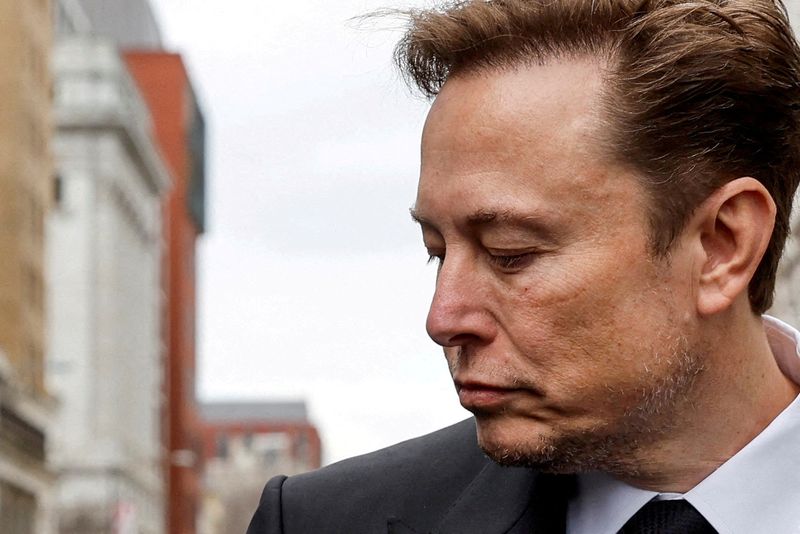 &copy; Reuters. Elon Musk, directeur général de SpaceX et PDG de Tesla. /Photo prise le 27 janvier 2023/REUTERS/Jonathan Ernst