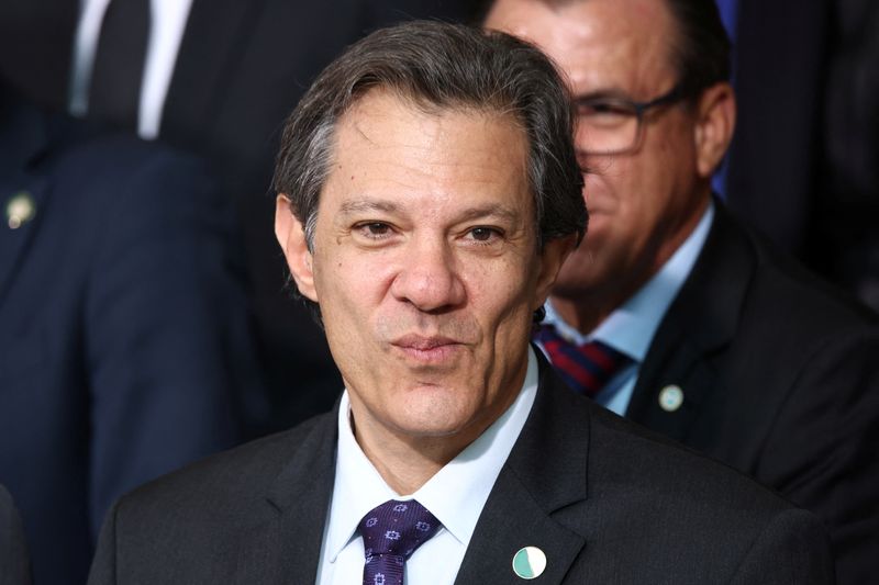 &copy; Reuters. Ministro da Fazenda, Fernando Haddad, em Berlim
04/12/2023 REUTERS/Liesa Johannssen