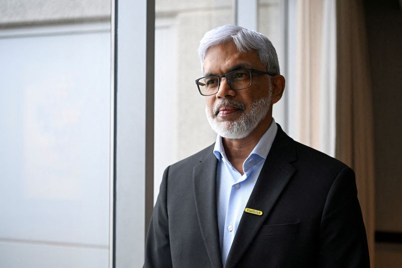 © Reuters. FILE PHOTO: Managing Director of Staatsolie Annand Jagesar poses for a portrait during CERAWeek by S&P Global in Houston, Texas, U.S. March 19, 2024. REUTERS/Callaghan O'Hare/File Photo