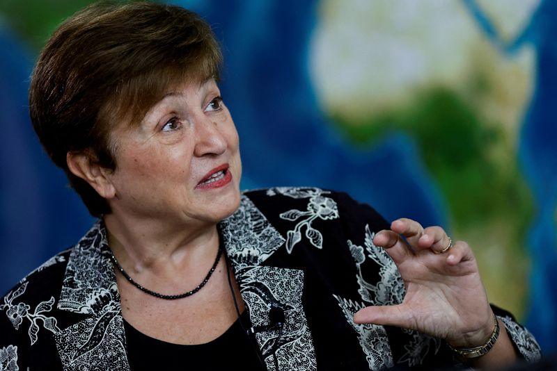 &copy; Reuters. Diretora-gerente do FMI, Kristalina Georgieva, em Brasília
04/03/2024 REUTERS/Ueslei Marcelino