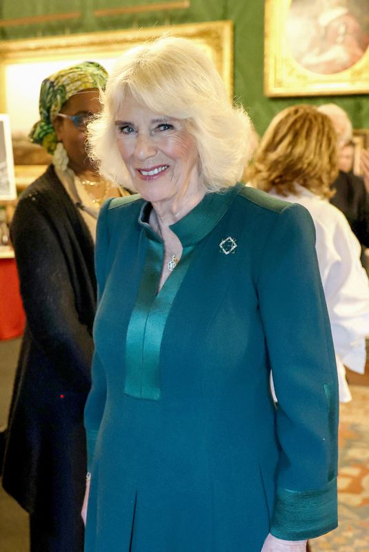 &copy; Reuters. Rainha britânica Camilla durante visita à Irlanda do Norte
21/03/2024 Chris Jackson/Pool via REUTERS