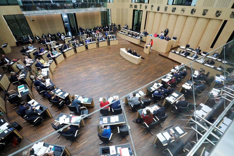 &copy; Reuters. FILE PHOTO: A general view of the upper house of parliament Bundesrat building in Berlin, Germany, July 8, 2022.  REUTERS/Michele Tantussi/FILE PHOTO