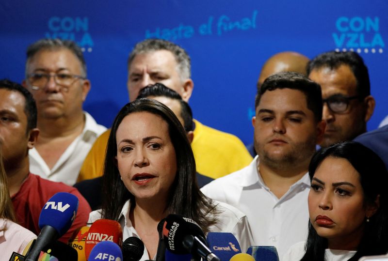 Venezuela opposition leader Machado picks Corina Yoris as successor for presidential run