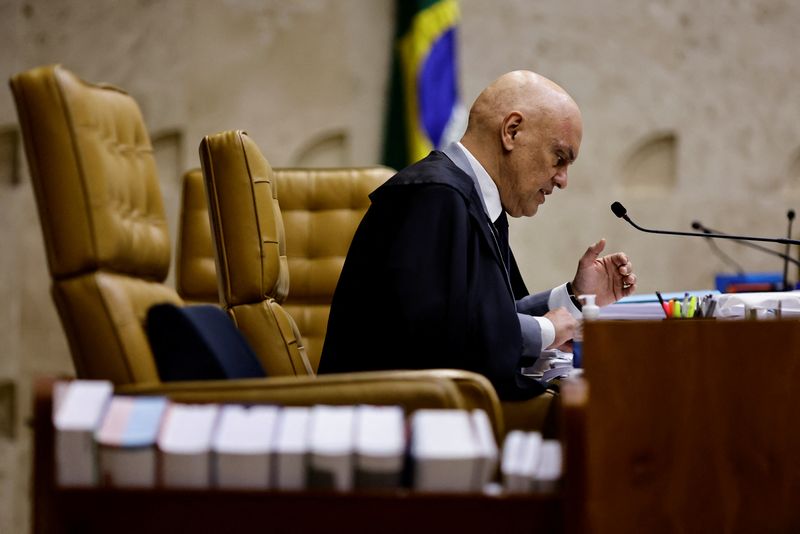 &copy; Reuters. Ministro do STF Alexandre de Moraes 
14/9/2023   REUTERS/Ueslei Marcelino