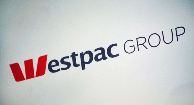 &copy; Reuters. FILE PHOTO: Westpac Banking Corp logo is displayed on a wall during a 2012 full year results announcement media briefing in Sydney November 5, 2012. REUTERS/Tim Wimborne/File Photo