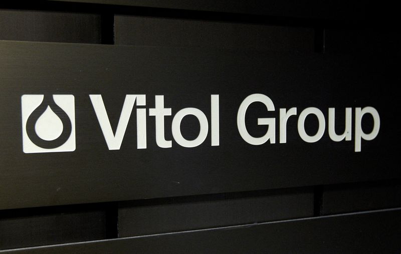 &copy; Reuters. FILE PHOTO: A sign is pictured in front of the Vitol Group trading commodities building in Geneva October 4, 2011. Picture taken October 4, 2011.     REUTERS/Denis Balibouse/File Photo